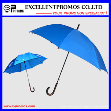 Mais popular personalizado marca guarda-chuva de poliéster barato (EP-U9109)